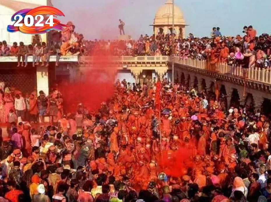 5 days holi celebration in mathura vrindavan