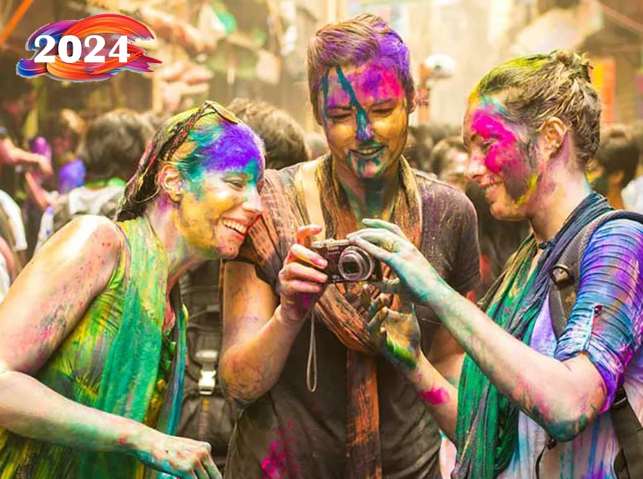complete brij holi celebration in 7 days